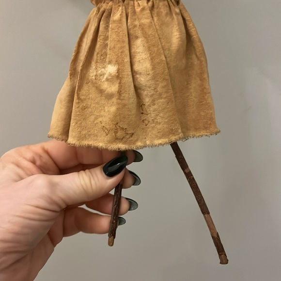 Folk Art Rustic Angel Wall Decor Primitive - Picture 3 of 5